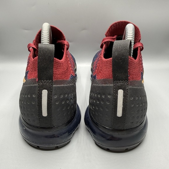 Nike Air VaporMax Flyknit 2 'Olympic' Mens Size 9.5 Team Red Shoes 942842-604 - Picture 8 of 10